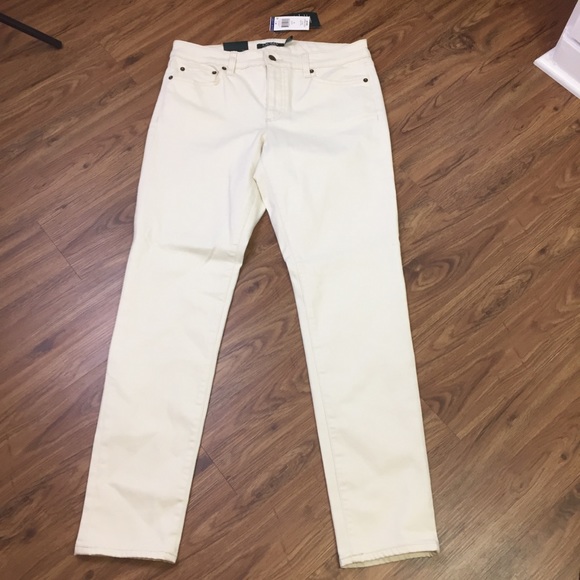Ralph Lauren Denim - Lauren NWT White Classic Skinny Curvy Jean
